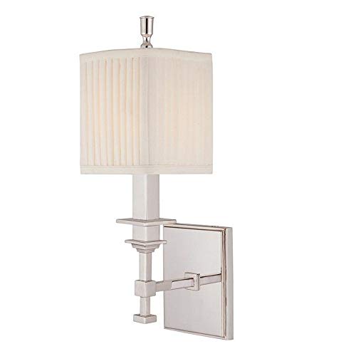 Hudson Valley 241-PN Berwick One Light Wall Sconce, Polished Nickel Alternate Image.jpg