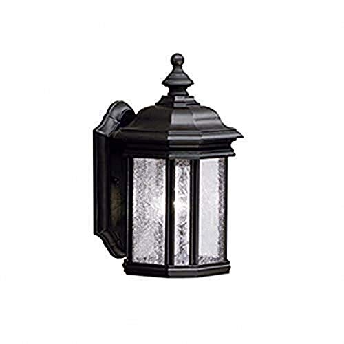 Kichler 9028BK Kirkwood One Light Outdoor Wall Mount, Black Alternate Image.jpg