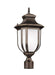 Generation Lighting 8236301-71 Childress One Light Outdoor Post Lantern, Antique Bronze Alternate Image.jpg