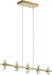 Kichler 84067CG Arabella LED Linear Chandelier, Champagne Gold Alternate Image 2.jpg