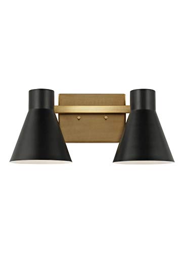 Generation Lighting 4441302EN3-848 Towner Two Light Wall / Bath, Satin Brass Alternate Image.jpg