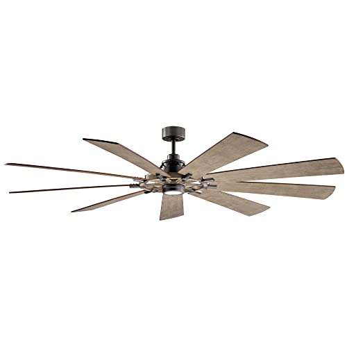 Kichler 300285AVI7 Gentry Xl 85" Ceiling Fan, Anvil Iron Alternate Image.jpg