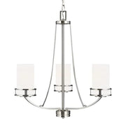Generation Lighting 3121603-962 Robie Three Light Chandelier, Brushed Nickel Alternate Image.jpg