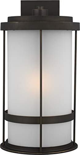 Generation Lighting 8890901EN3-71 Wilburn One Light Outdoor Wall Lantern, Antique Bronze Alternate Image.jpg