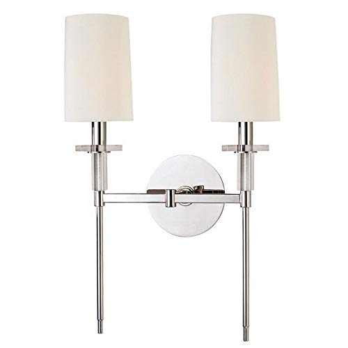 Hudson Valley 8512-PN Amherst Two Light Wall Sconce, Polished Nickel Alternate Image.jpg