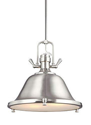 Generation Lighting 6514402-962 Stone Street Two Light Pendant, Brushed Nickel Alternate Image.jpg