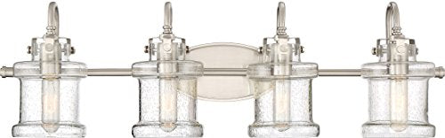 Quoizel DNY8604BN Danbury Four Light Bath Fixture, Brushed Nickel Alternate Image 3.jpg