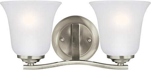 Generation Lighting 4439002-962 Emmons Two Light Wall / Bath, Brushed Nickel Alternate Image.jpg