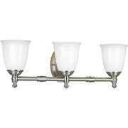 Progress P3029-09 Victorian Collection Three-Light Brushed Nickel White Opal Glass Farmhouse Bath Vanity Light Alternate Image.jpg