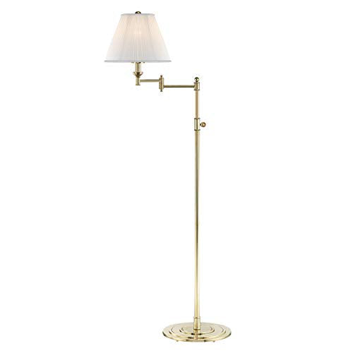 Hudson Valley MDSL601-AGB Signature No.1 One Light Floor Lamp, Aged Brass Alternate Image.jpg