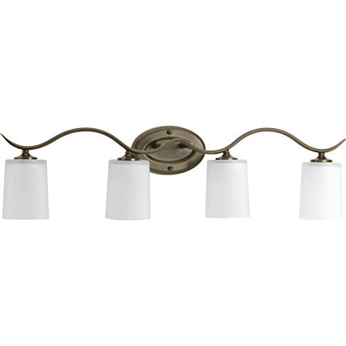 Progress P2021-20 Inspire Collection Four-Light Antique Bronze Etched Glass Traditional Bath Vanity Light Alternate Image.jpg
