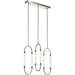 Kichler 84149 Delsey LED Linear Pendant, Polished Nickel Alternate Image.jpg