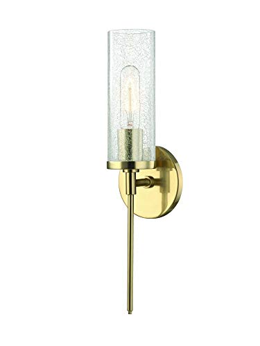 Mitzi H220101-AGB Olivia One Light Wall Sconce, Aged Brass Alternate Image.jpg