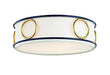 Mitzi H236503-GL/NVY Jade Three Light Flush Mount, Gold Leaf/Navy Alternate Image.jpg