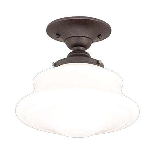 Hudson Valley 3416F-PN Petersburg One Light Semi Flush Mount, Polished Nickel Alternate Image.jpg