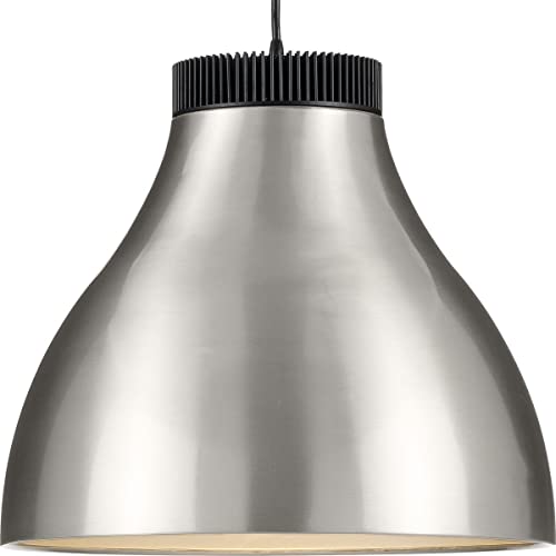 Progress P500373-009-30 Radian LED Collection  Modern Brushed Nickel Metal Pendant Alternate Image.jpg