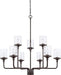 Capital Lighting 428891BZ-451 Colton Nine Light Chandelier, Bronze Alternate Image.jpg