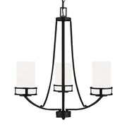 Generation Lighting 3121603-112 Robie Three Light Chandelier, Midnight Black Alternate Image.jpg
