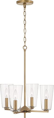 Capital Lighting 348641AD-538 Portman Four Light Pendant, Aged Brass Alternate Image 4.jpg