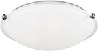 Generation Lighting 7543502EN3-962 Clip Ceiling Flush Mount Two Light Flush Mount, Brushed Nickel Alternate Image.jpg