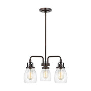 Generation Lighting 3114503-710 Belton Three Light Chandelier, Bronze Alternate Image.jpg