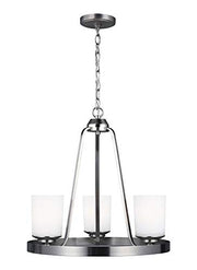Generation Lighting 3130703EN3-962 Kemal Three Light Chandelier, Brushed Nickel Alternate Image.jpg