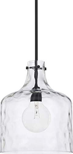 Capital Lighting 325717MB Crawford One Light Pendant, Matte Black Alternate Image.jpg