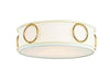 Mitzi H236503-GL/CR Jade Three Light Flush Mount, Gold Leaf/Cream Alternate Image.jpg