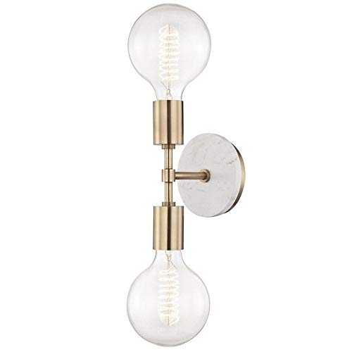 Mitzi H110102-AGB Chloe Two Light Wall Sconce, Aged Brass Alternate Image.jpg