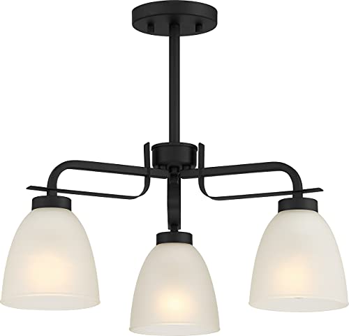 Minka-Lavery 4883-66A Kaitlen Three Light Semi Flush / Chandelier, Coal Alternate Image 2.jpg