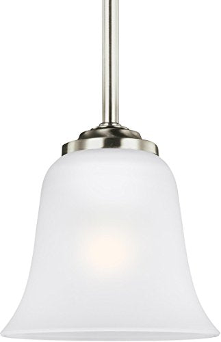 Generation Lighting 6139001EN3-962 Emmons One Light Mini-Pendant, Brushed Nickel Alternate Image.jpg