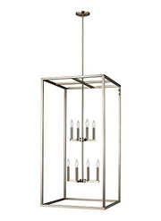 Generation Lighting 5234508EN-848 Moffet Street Eight Light Hall / Foyer, Satin Brass Alternate Image.jpg