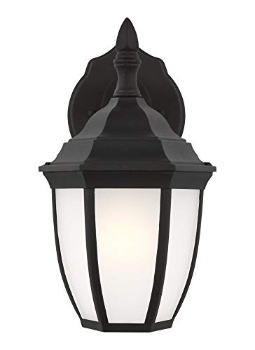 Generation Lighting 89936EN3-12 Bakersville One Light Outdoor Wall Lantern, Black Alternate Image.jpg