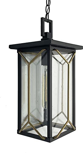 Minka-Lavery 72804-727 Hillside Manor One Light Chain Hung, Sand Coal And Mystic Gold Alternate Image.jpg