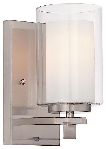 Minka-Lavery 6101-84 Parsons Studio One Light Bath Bar, Brushed Nickel Alternate Image.jpg