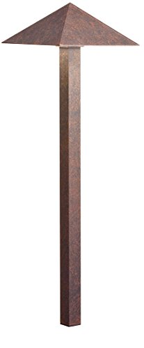 Kichler 15802TZT27R LED Pyramid Path, Textured Tannery Bronze Alternate Image.jpg