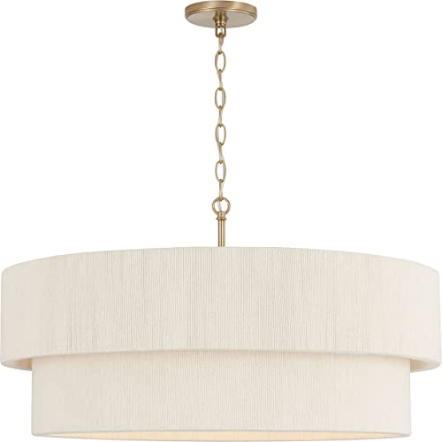 Capital Lighting 349842MA Delaney Four Light Pendant, Matte Brass Alternate Image 3.jpg