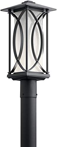 Kichler 49976BKTLED Ashbern LED Outdoor Post Mount, Textured Black Alternate Image.jpg