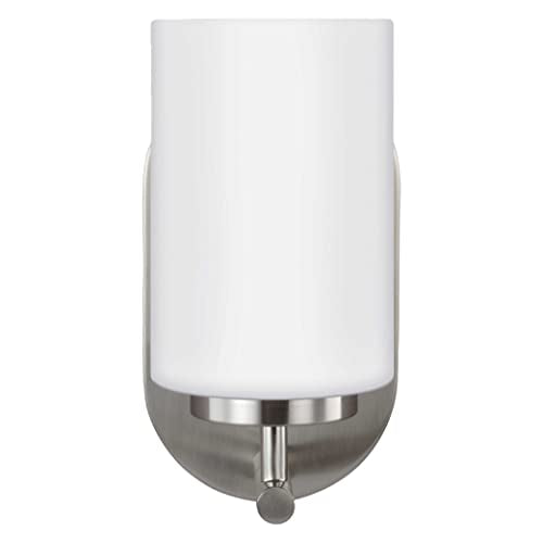 Generation Lighting 41160-962 Oslo One Light Wall / Bath Sconce, Brushed Nickel Alternate Image.jpg