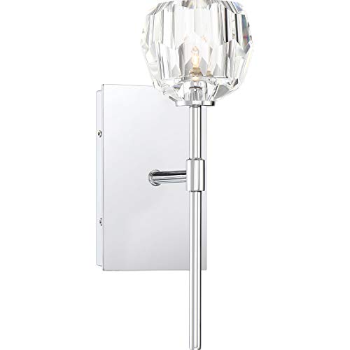 Quoizel RGA8601C Regalia One Light Bath Fixture, Polished Chrome Alternate Image.jpg