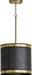 Capital Lighting 335611GB Barrow One Light Pendant, Galvanized Black and True Brass Alternate Image 4.jpg