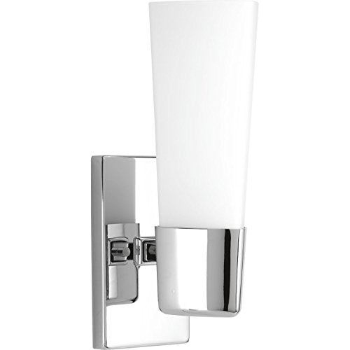 Progress P300061-015 Zura Collection One-Light Polished Chrome Etched Opal Glass Modern Bath Vanity Light Alternate Image.jpg
