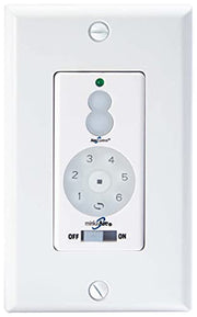 Minka-Aire WC500 Minka-Aire Dc Fan Wall Remote Control Full Fuction, White Alternate Image.jpg