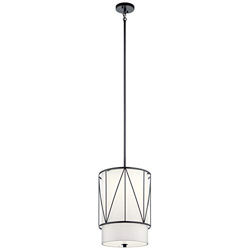 Kichler 52073BK Birkleigh One Light Pendant, Black Alternate Image 4.jpg