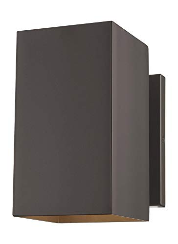 Visual Comfort Studio 8731701EN3-10 Pohl One Light Outdoor Wall Lantern, Bronze Alternate Image.jpg