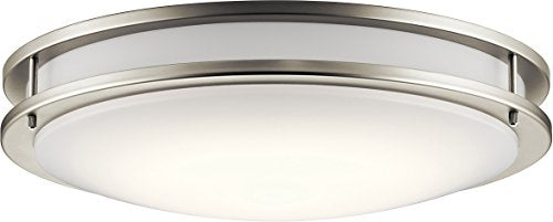 Kichler 10788NILED Avon LED Flush Mount, Brushed Nickel Alternate Image.jpg