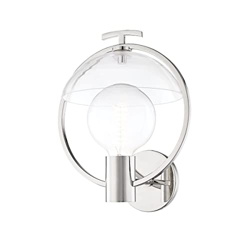 Mitzi H387101-PN Ringo One Light Wall Sconce, Polished Nickel Alternate Image.jpg