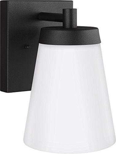 Generation Lighting 8638601EN3-12 Renville One Light Outdoor Wall Lantern, Black Alternate Image.jpg