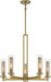 Minka-Lavery 2185-695 Emmerham Five Light Chandelier, Soft Brass Alternate Image.jpg