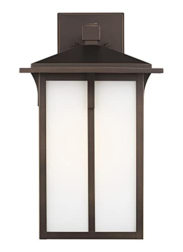 Generation Lighting 8752701EN3-71 Tomek One Light Outdoor Wall Lantern, Antique Bronze Alternate Image.jpg
